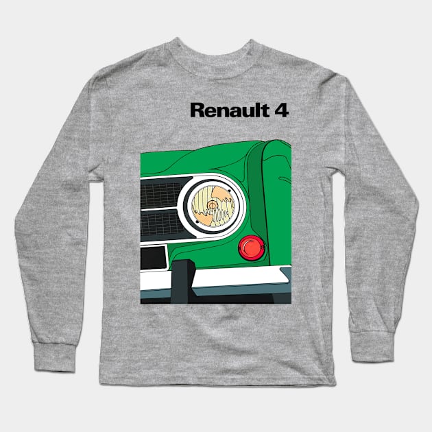 RENAULT HATCHBACK - brochure Long Sleeve T-Shirt by Throwback Motors